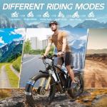 6000W Dual Motor All-Wheel Drive Electric Bike