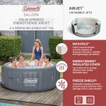 Bestway Coleman Palm Springs 6-Person Inflatable Hot Tub