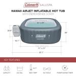 Coleman Hawaii 4-6 Person Inflatable Hot Tub