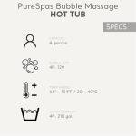 Intex PureSpa Bubble Massage Inflatable Hot Tub