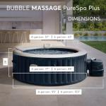 Intex PureSpa Plus Bubble Massage Spa for 4