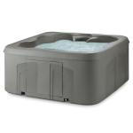 LifeSmart 4-Person Square Hot Tub with Jets