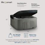 LifeSmart 4-Person Square Hot Tub with Jets