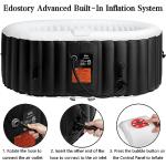 Edostory Inflatable Oval Spa for 2 People