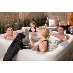 LifeSmart 4-Person Square Hot Tub with Jets