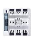 Luxury 6-Person Portable Spa with 44 Jets