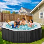 Inflatable 4-6 Person Hot Tub with Jets