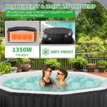 Inflatable 4-6 Person Hot Tub with Jets