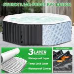 Inflatable 4-6 Person Hot Tub with Jets
