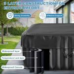 NAIZEA Inflatable Hot Tub for 4 to 6 People