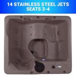 Aqualife Current 4-Person Outdoor Hot Tub