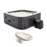 Intex PureSpa Plus Inflatable Square Hot Tub with Tray