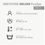 Intex PureSpa Plus Inflatable Square Hot Tub with Tray
