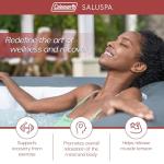 Coleman SaluSpa Square Inflatable Hot Tub for 6