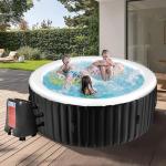 LILYPELLE Inflatable Hot Tub for 2-4 People