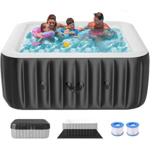 Inflatable Hot Tub for 4-6 People with Jets