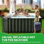 Inflatable Hot Tub for 4-6 People with Jets