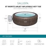 Bestway SaluSpa St Moritz 5-7 Person Inflatable Hot Tub