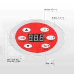 WEJOY 6-Person Inflatable Hot Tub with Bubbles