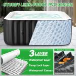 Inflatable Hot Tub for 4-6 People with Jets