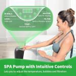 Inflatable Hot Tub for 4-6 People with Jets