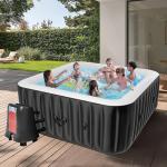 LILYPELLE 4-6 Person Inflatable Hot Tub Spa