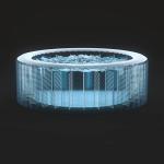Intex PureSpa Plus 94" Inflatable Square Hot Tub