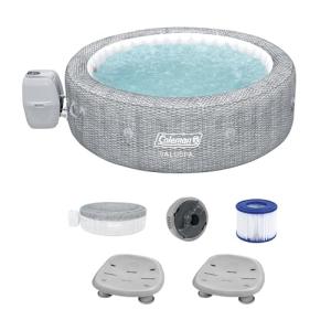 Coleman SaluSpa Sicily AirJet Hot Tub with 180 Jets