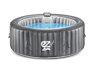 SereneLife 6-Person Inflatable Hot Tub with Jets