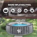 SereneLife 6-Person Inflatable Hot Tub with Jets