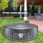 SereneLife 6-Person Inflatable Hot Tub with Jets