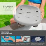 Coleman SaluSpa Sicily AirJet Hot Tub with 180 Jets