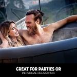 SereneLife 6-Person Inflatable Hot Tub with Jets
