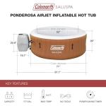 Coleman SaluSpa Ponderosa Inflatable Hot Tub 2-4 Person