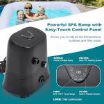 Mosener 4-6 Person Inflatable Hot Tub with Jets