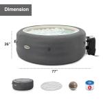Intex 4-Person Inflatable Heated Hot Tub