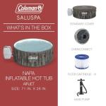 Coleman SaluSpa Napa Inflatable Hot Tub with Jets