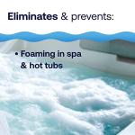 HTH Spa Defoamer for Hot Tubs, 16 oz