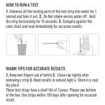 7-Way Pool Test Strips for Hot Tubs and Spas