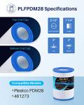POOLPURE PDM28 Spa Filter for Dream Maker Hot Tub