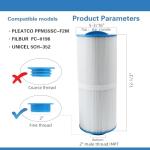 AMIBRON 2-Pack Hot Tub Filter for Marquis Spas