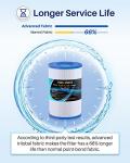 POOLPURE Oval Spa Filter for Dream Maker Hot Tubs