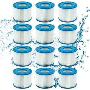 Type VI Hot Tub Filter Replacement Cartridge - 12 Pack