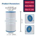Mamokin C-4335 Hot Tub Filter 2 Pack