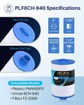POOLPURE Spa Filter Replacement - 2 Pack
