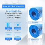 POOLPURE Antimicrobial Hot Tub Filter Replacement