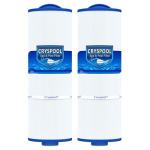 Cryspool® 50 Sq. Ft Spa Filter Cartridge 2 Pack
