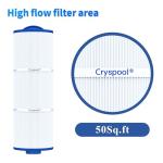 Cryspool® 50 Sq. Ft Spa Filter Cartridge 2 Pack