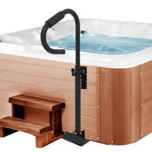 Adjustable Hot Tub Handrails with 360° Swivel