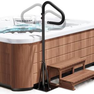 Hot Tub Safety Rail with 360° Swivel Grab Bar